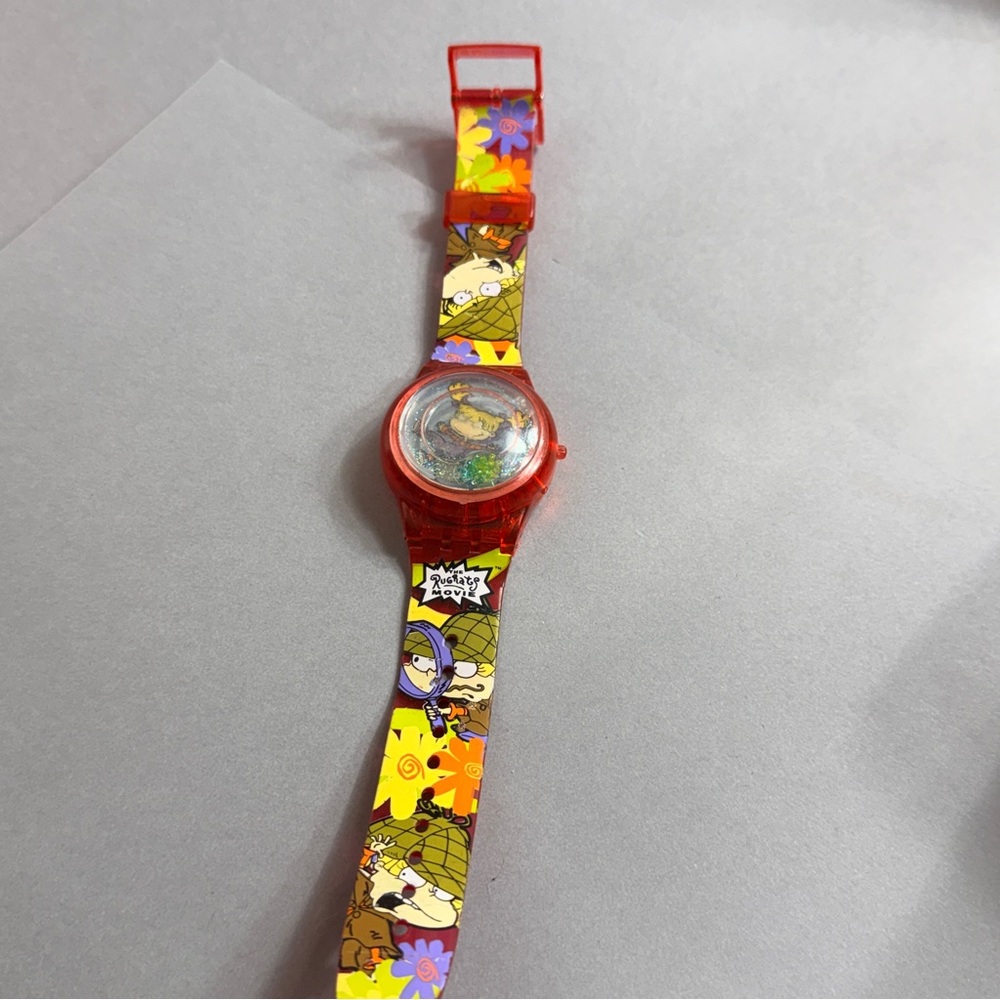 Rugrats Cartoon Watch Wristwatch Nickelodeon Tommy Angela Pickles